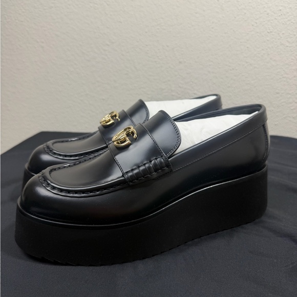 Gucci GG Platform Loafers - Picture 1 of 10